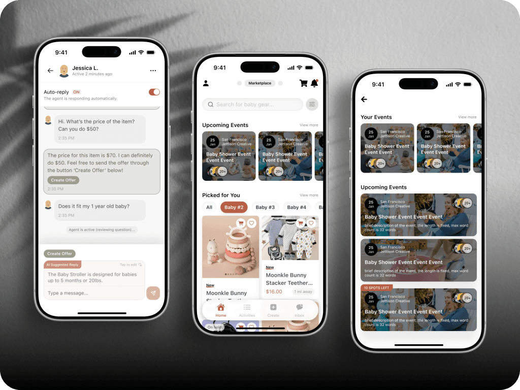 MINA · AI marketplace for SF parents thumbnail